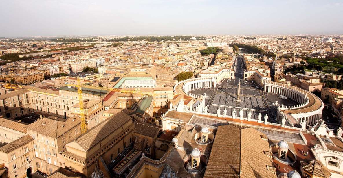 Rome: St Peter'S Basilica & Dome With Audio or Guided Tour - Itinerary Details