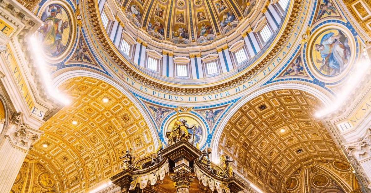 Rome: St. Peters Basilica Guided Tour Papal Tombs and Dome - Pricing and Booking Information