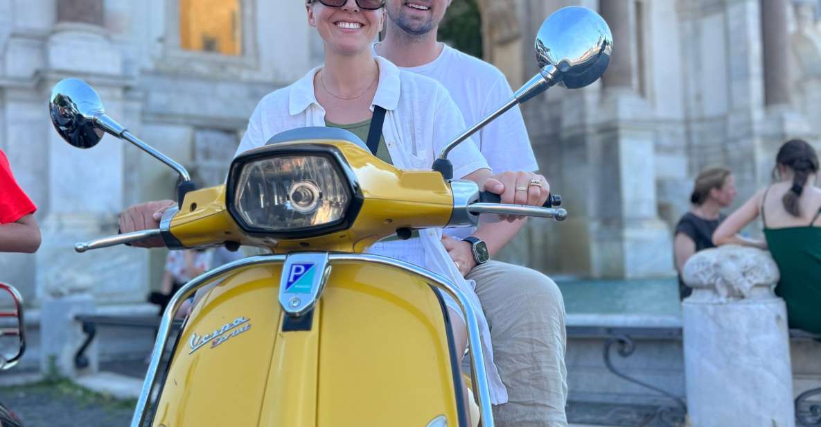 Rome: Vespa Rental Experience - Scenic Routes and Landmarks