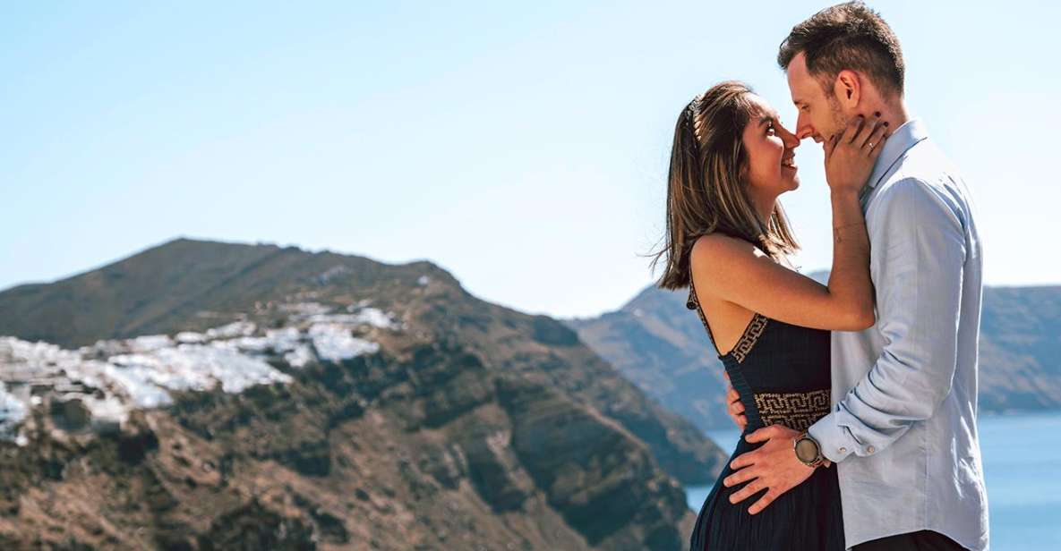 Santorini: Photoshoot in Oia or Imerovigli 30 Edited Photos - Itinerary and Locations