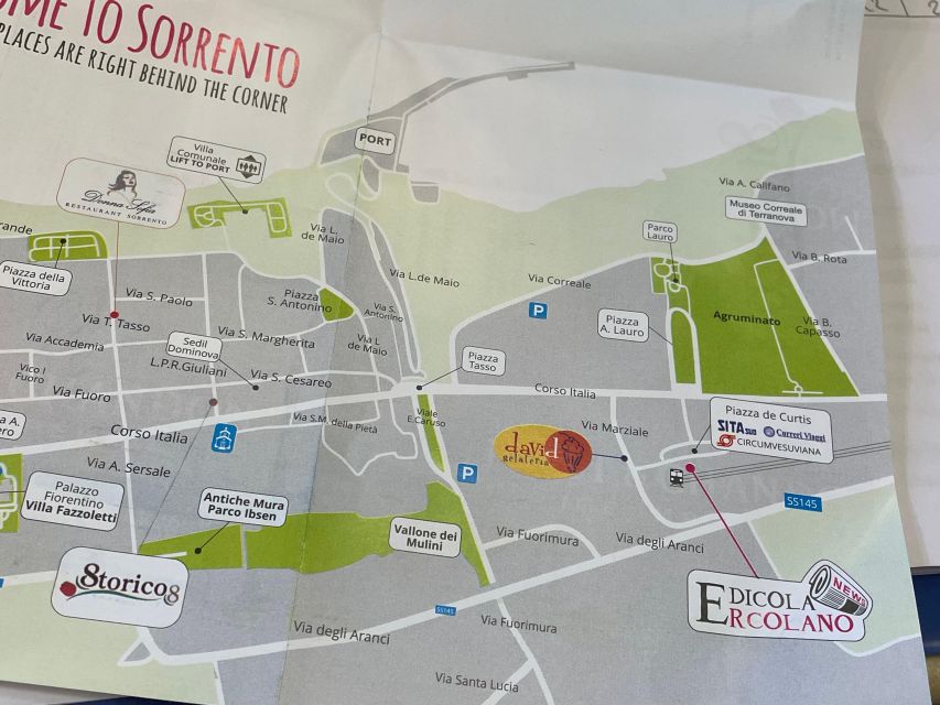 Sorrento: Skip-the-Line Pompeii Express Tour by Train - Inclusions and Exclusions