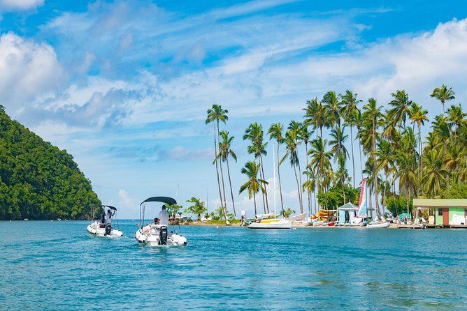 St. Lucia Speedboat and Power Snorkel From Castries - Pickup Information