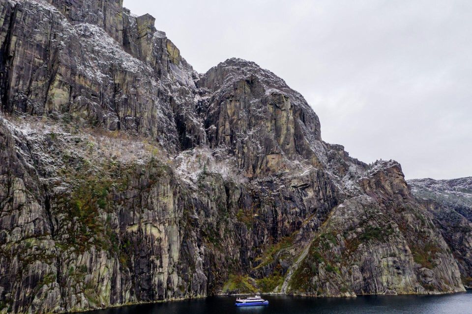 Stavanger: Scenic Fjord Cruise to Lysefjord and Preikestolen - Detailed Itinerary