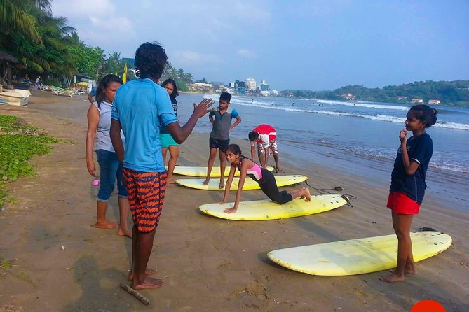 Surfing Lessons at Unawatuna - Health and Safety Guidelines