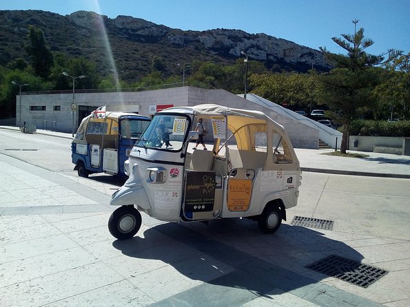 Tour in Ape Calessino (Tuk Tuk) 4 Districts + Poetto Beach + Pink Flamingos - Meeting and Pickup Details