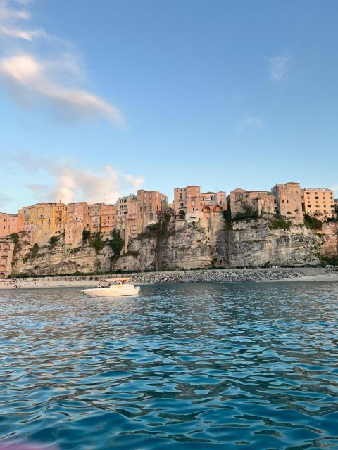 Tropea: Sunset Boat Tour With Aperitif - Scenic Stops Along the Route