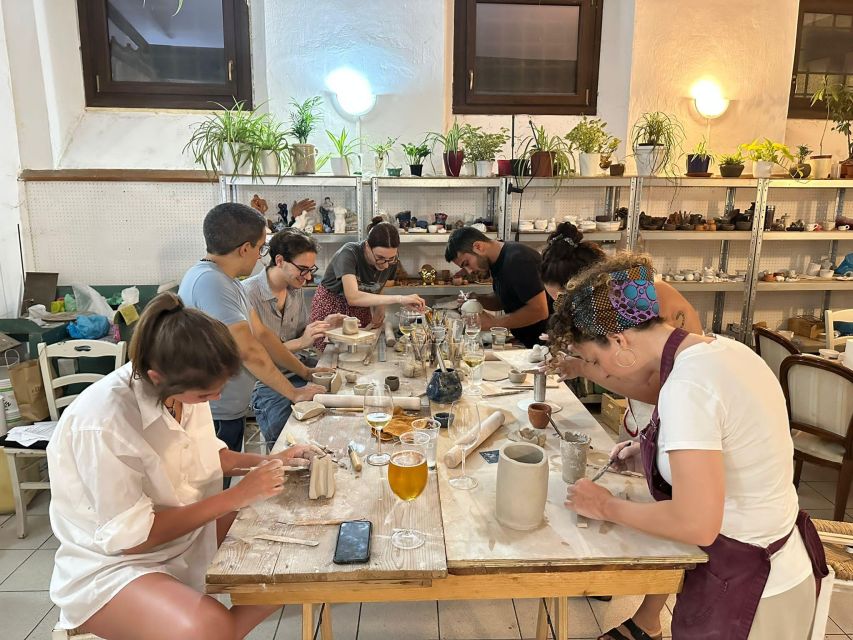 Wine and Pottery Workshop at Smart Lab Verona - Whats Included