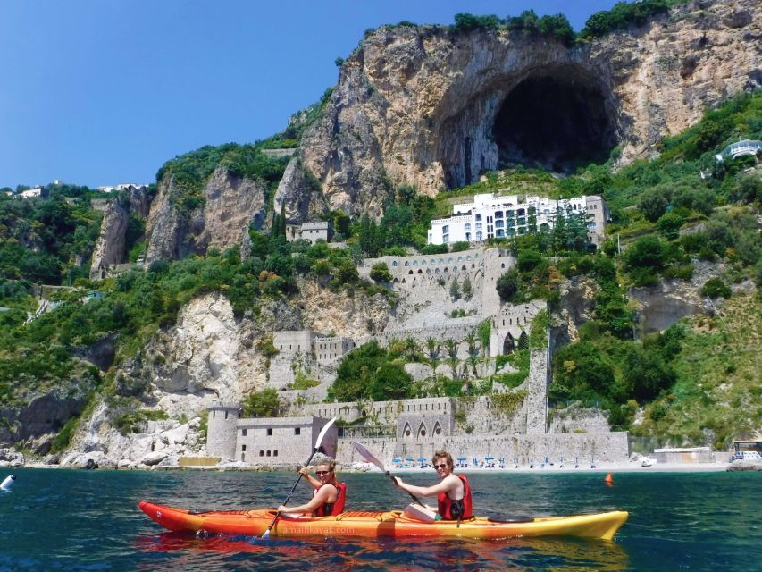 Amalfi Coast: Kayak Tour With Snorkeling and Grottoes Visit - Inclusions for Participants