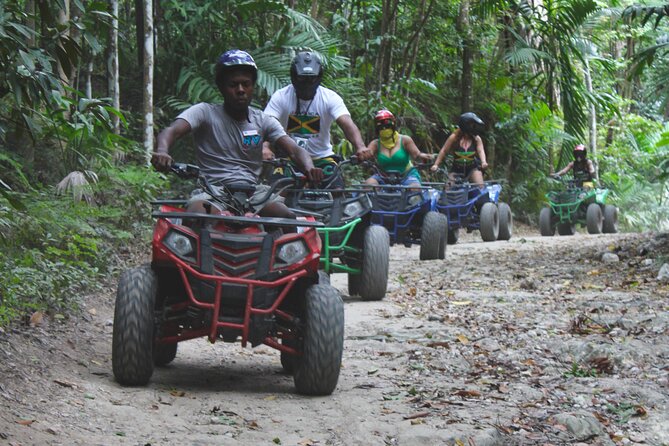 Atv, Bamboo Rafting and Horseback Ride Tour From Montego Bay - Pickup Information