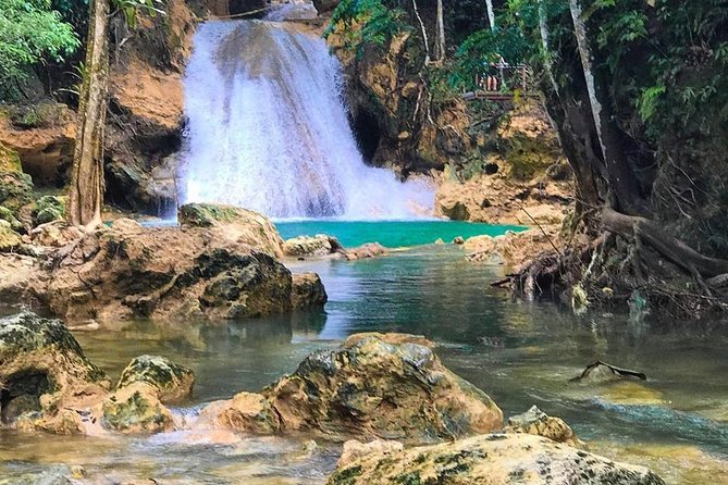 Blue Hole Waterfalls Tour From Montego Bay - Health and Accessibility