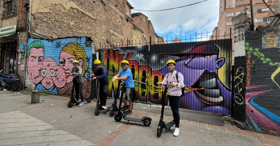 Bogota: Graffiti Tour With Electric Scooter (La Candelaria) - Important Meeting Information