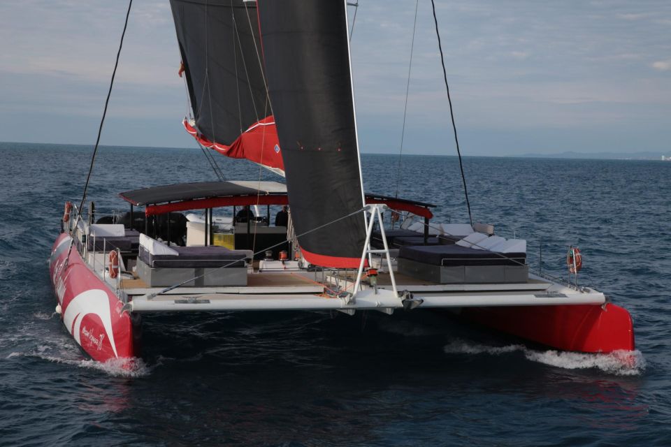Cambrils: Private Catamaran Luxury 3h Drinks,Snacks Pickup - Booking Information