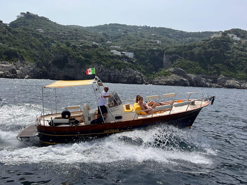 Capri Private Boat Tour Full Day From Sorrento - Personalization Options