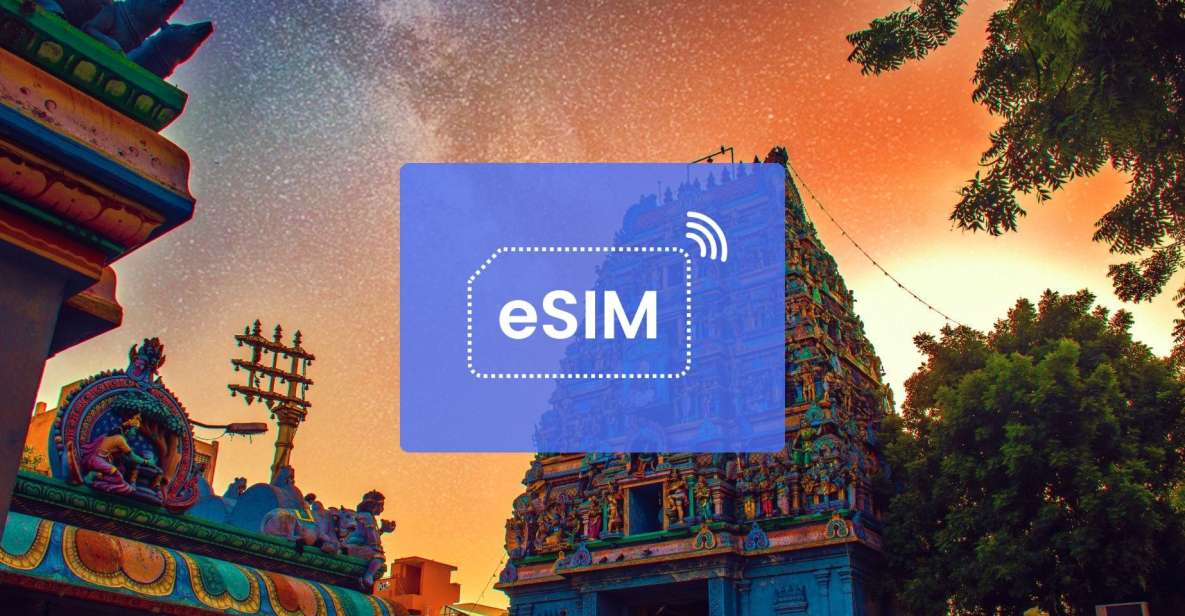 Chennai: India Esim Roaming Mobile Data Plan - Coverage Across Regions