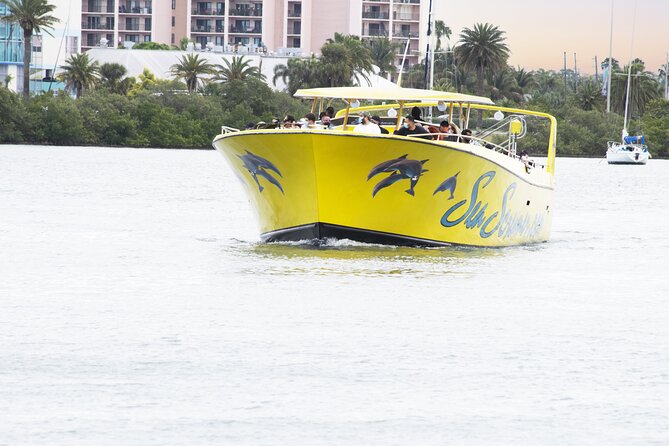 Clearwater Beach Dolphin Speedboat Adventure With Lunch & Transport From Orlando - Tour Guide Experiences