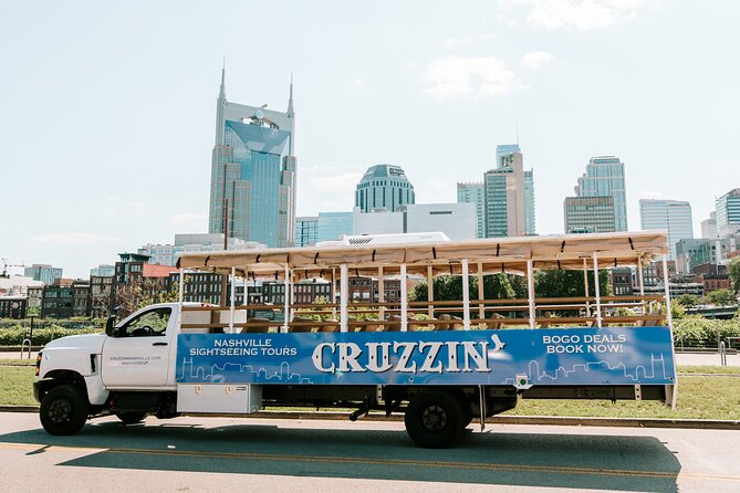 Cruising Nashville Narrated Sightseeing Tour by Open-Air Vehicle - Accessibility and Participation Details