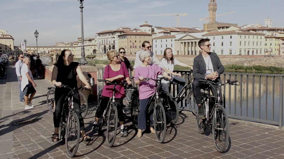 Florence: Guided Bike Tour With Piazzale Michelangelo - Inclusions and Exclusions