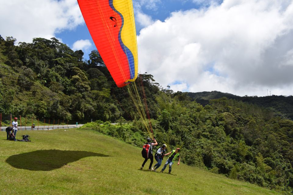 From Medellin: Private Paragliding Tour Over Waterfalls - Safety and Precautions