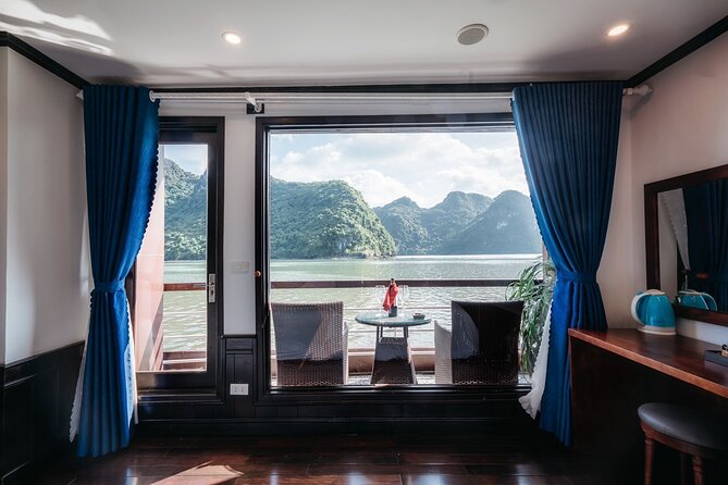 From Ninh Binh Ha Long Bay 2D 1N Deluxe Cruise , Private Balcony - Accommodation Features