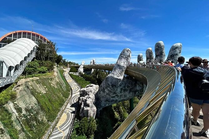 GOLDEN BRIDGE &MARBLE MOUNTAIN-AM PHU CAVE(Hell Cave)Private Tour - Booking Process