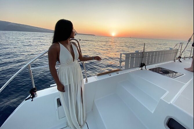 Golden Route: Santorini Sunset Cruise With Ammoudi Bay Views - Accessibility Information