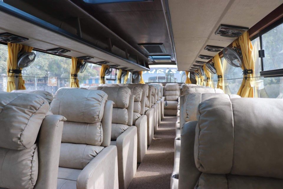 Kathmandu to Chitwan Tourist Bus Tickets - Comfort and Amenities