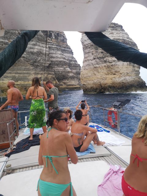 Lampedusa: Yacht Excursion, Swimming Stops and Typical Lunch - Swimming and Snorkeling Stops