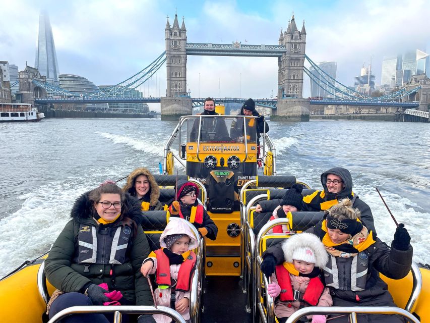 London: 45 Minute Magical Wizard Blast Speedboat Tour - Booking Information