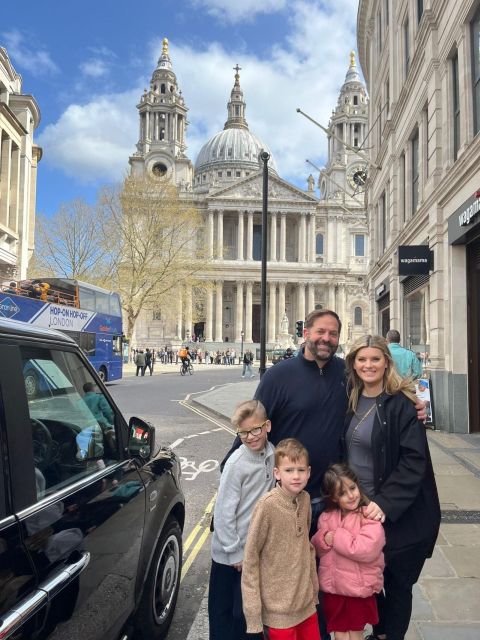 Private Big Sights London Taxi Tour With a Local Guide - Local Guide Expertise