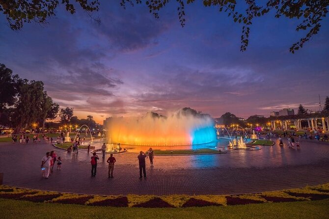 Private Lima Night Tour Including Magic Water Circuit - Meeting and Pickup Details