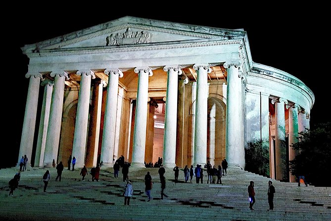 Private Night-Time Monuments Tour of DC With Hotel Pick-Up - Pricing Information