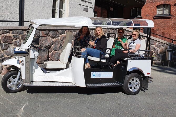 Private Tuktuk Guided Tour in Helsinki 2,5 Hrs - Inclusions for Participants