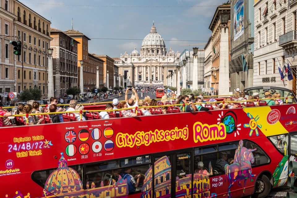 Rome: City Sightseeing Hop-On Hop-Off Bus With Audioguide - Customer Ratings and Feedback