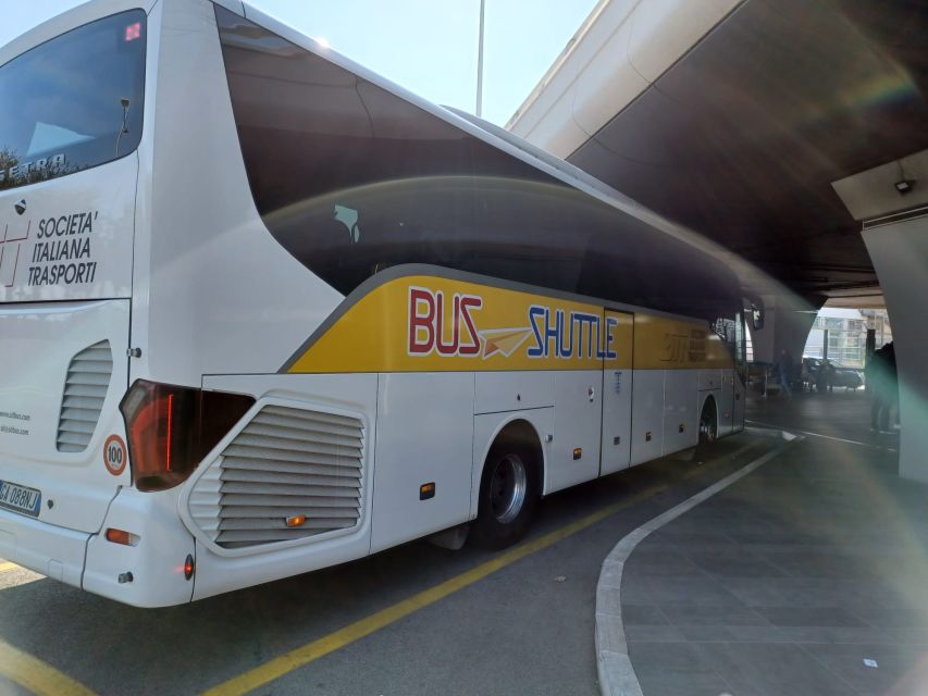 Rome: Shuttle Bus Transfer to or From Fiumicino Airport - Bus Features and Amenities