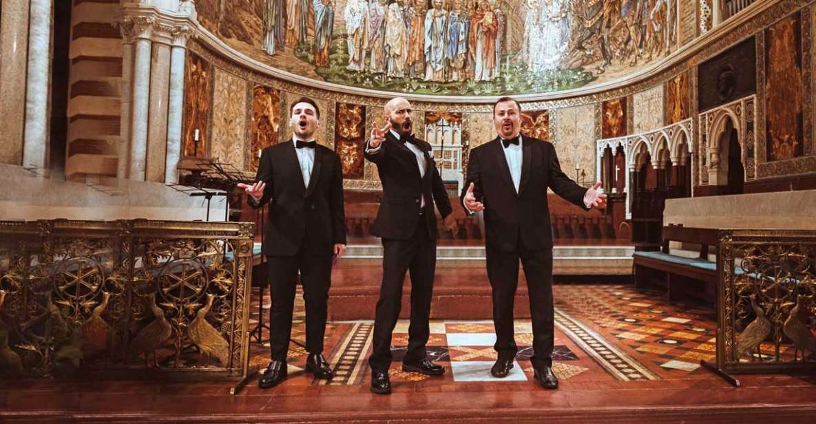 Rome: The Three Tenors at St. Pauls Church Concert Ticket - Booking Information