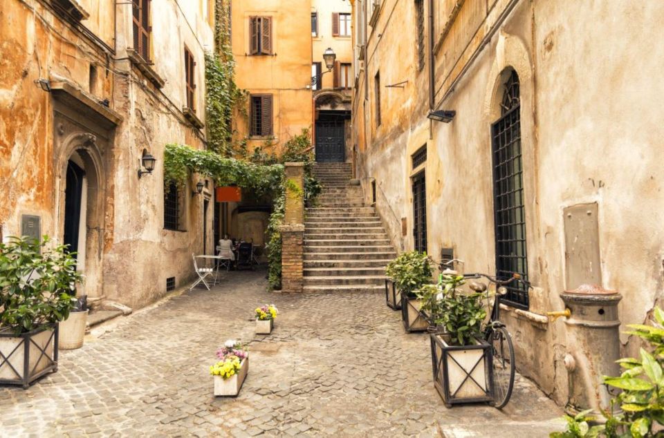 Rome: Trastevere Art & Aperitivo Small Group Tour - Inclusions and Exclusions