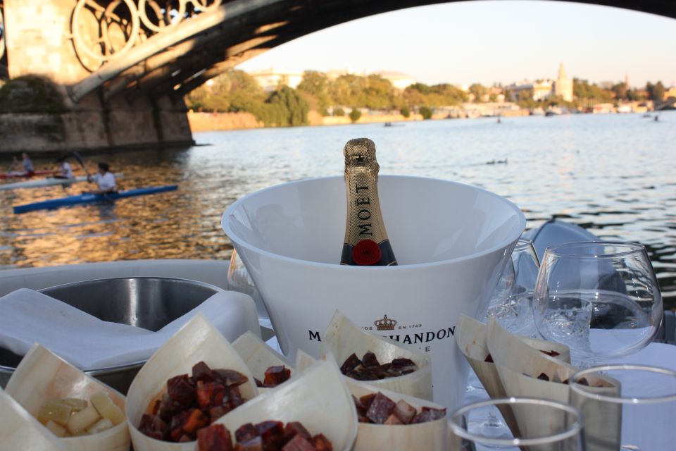 Seville: Private River Cruise With Dinner and Drinks - Meeting Information