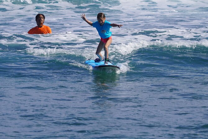 Surfing Lesson at Beautiful Beach Playa Encuentro - Gear Provided for Your Lesson