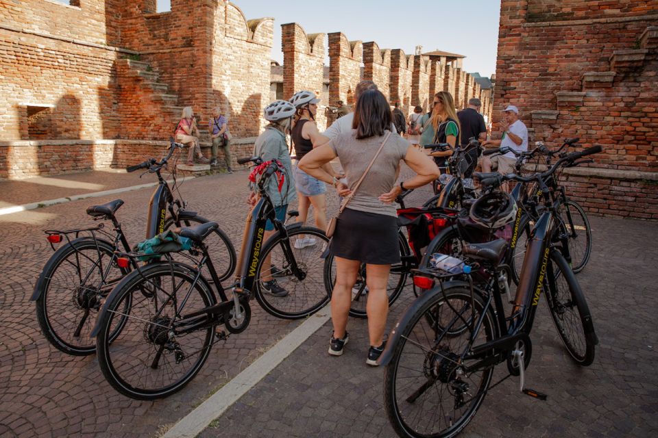 Verona: City Panoramic E-Bike Tour With Spritz - Inclusions and Meeting Details