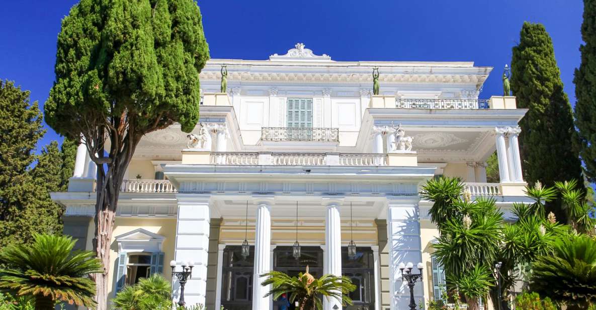 Achilleion Palace, Kanoni & Corfu Old Town Private Tour - Inclusions and Amenities