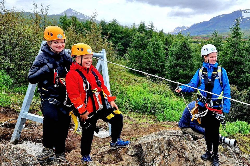 Akureyri: Zipline Tour - Booking Information