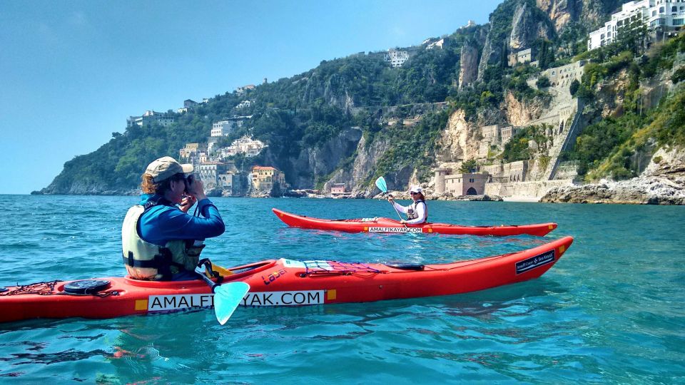 Amalfi Coast: Kayak Tour With Snorkeling and Grottoes Visit - Health and Age Requirements