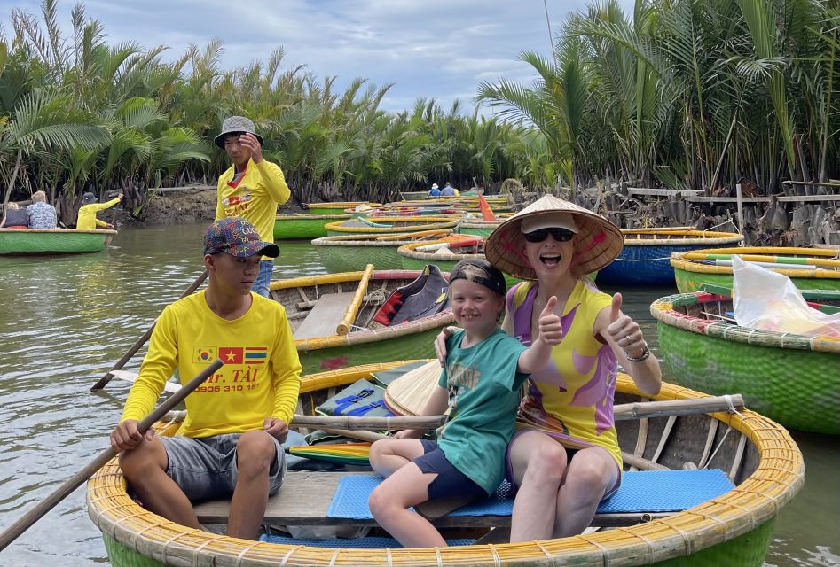 An Incredible Hoi an - Water Buffalo Riding & Cooking Class - Basket Boat Rowing