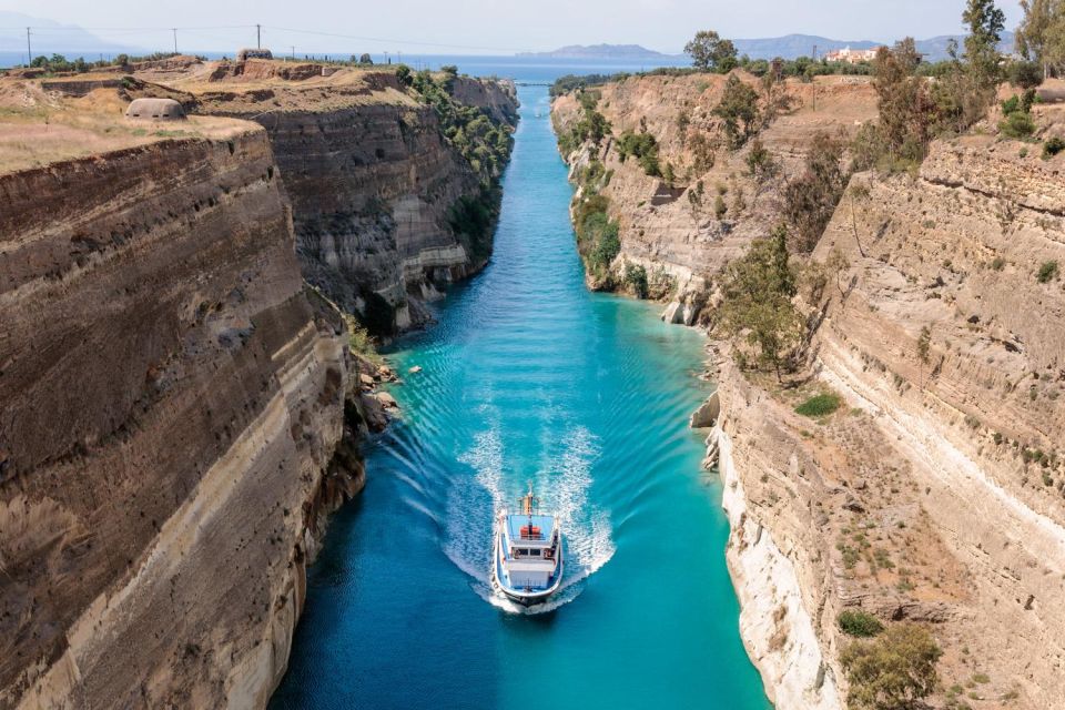 Ancient Corinth Saint Paul Step & Thermal Spa, Private Tour - Corinth Canal Experience