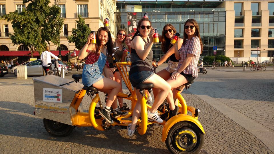 Berlin: Guided Sightseeing Tour With Conference Bikes - Pricing and Booking