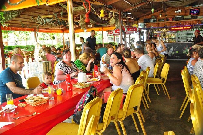 Cabrio Bus Safari and Green Lake Boat Trip From Side - Cultural Insights at Local Mosque