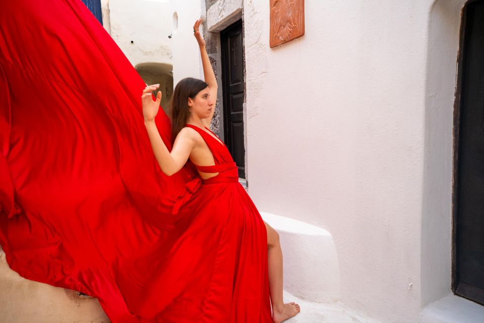 Capture Your Santorini Dream: Flying Dress Photography - Understanding the Logistics