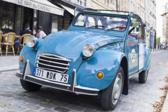 Discover Paris in 1 Hour: Fun and Efficient 2CV or Traction Tour - Booking Process