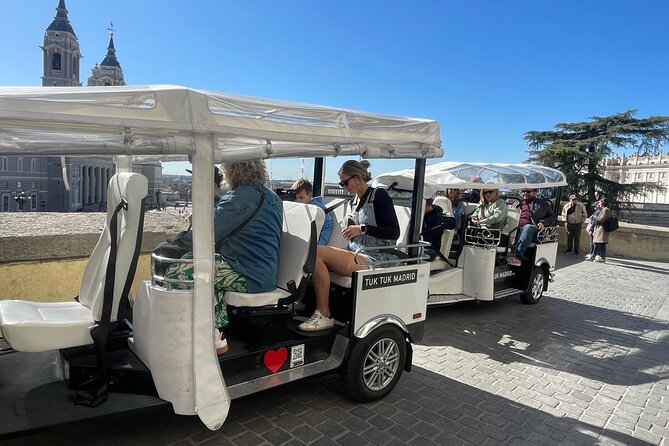 Electric Tuk-Tuk Tour of MODERN MADRID - Guide and Communication