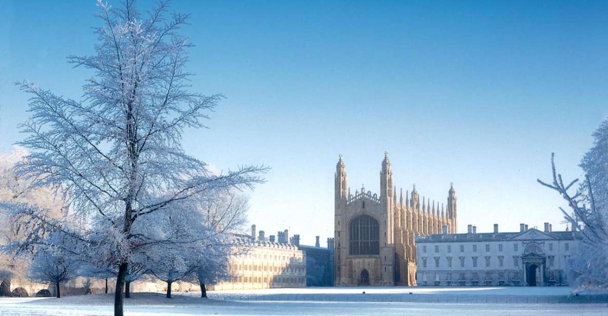 Enchanted Cambridge: A Festive Christmas Tour - Whats Included in the Tour